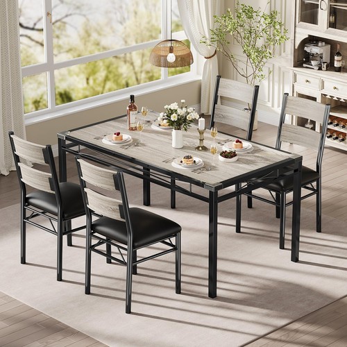 Dining table set - dining, wood