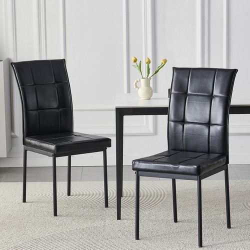 High back dining chairs - 2/4/6x,
