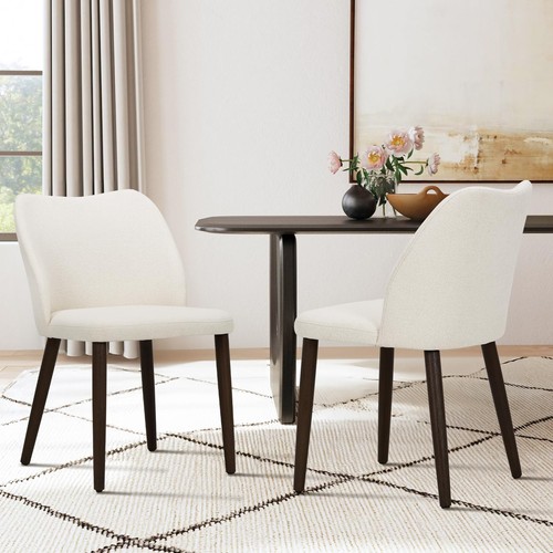 Upholstered dining chairs set - upholstered,