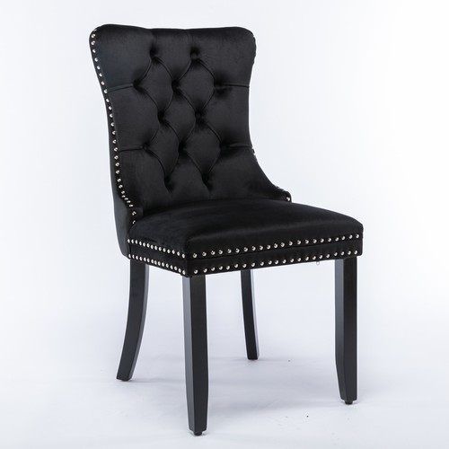 1pc velvet upholstered - 1pc, dining