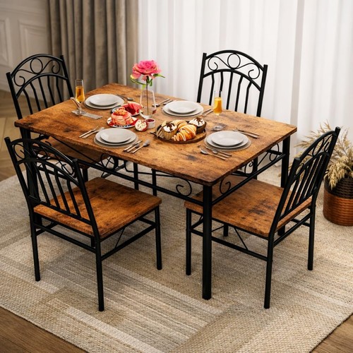 5pcs dining table set - 5pcs, 4