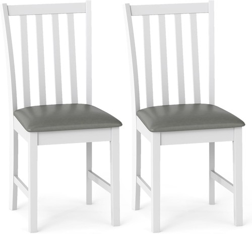 Wooden dining chairs - of, 2