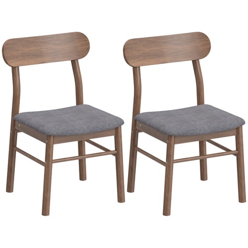 Set wooden dining chairs - of,