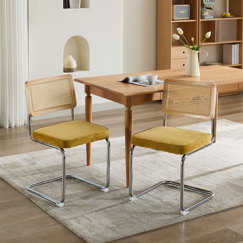 Dining chairs set velvet - dining,