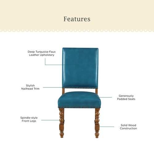 Faux leather dining chairs 2 - dining,
