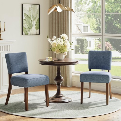 Upholstered dining chairs set - dining,