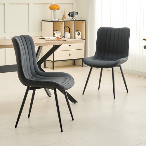 Set faux leather dining - leather,