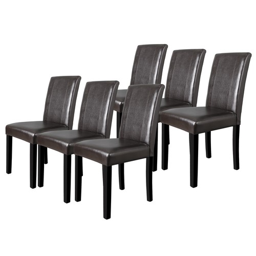 Pcs dining room brown - 6,