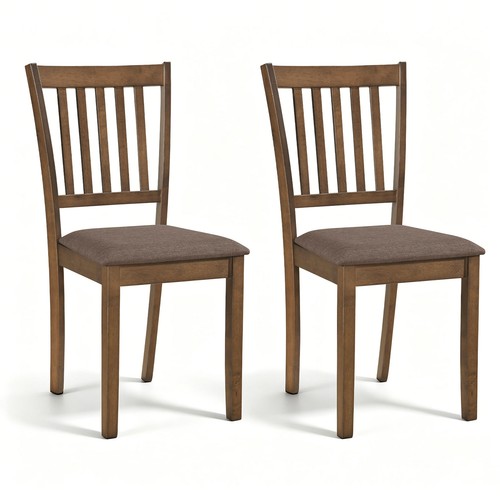 Set wooden dining chairs - of,