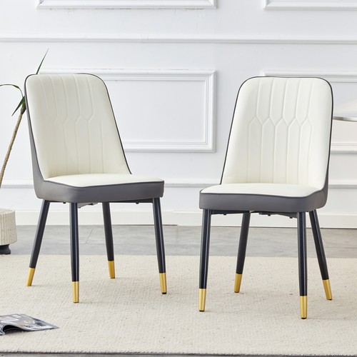 Dining chairs set 4 - 2/4, faux
