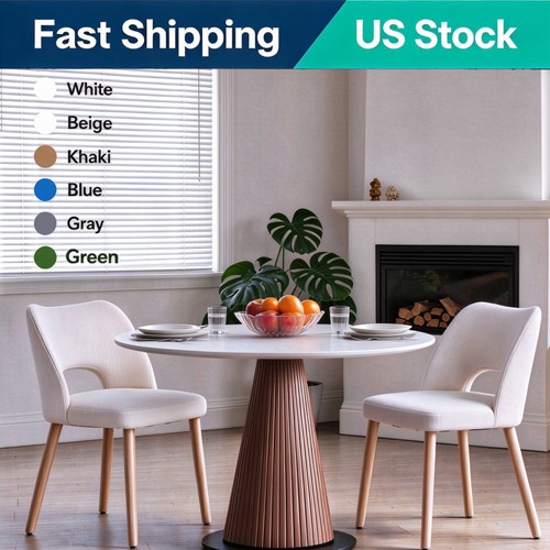 Two modern upholstered fabric - two,
