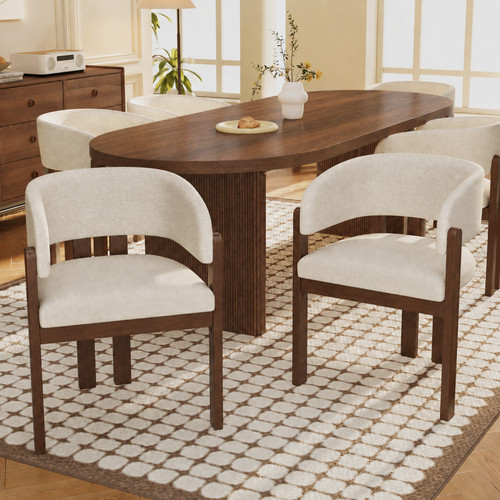 Dining chairs set - dining, wooden