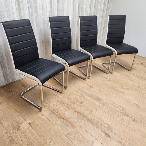 High back dining chairs set - dining,