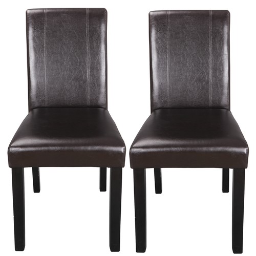Set dining chairs pu - of, 2