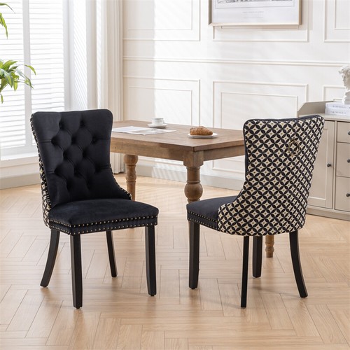 Set dining chairs velvet - 2,