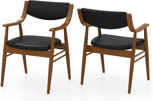 Wooden dining chairs set - dining, 2