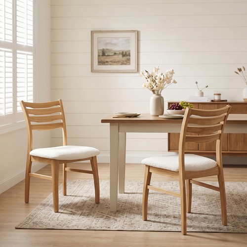 Set farmhouse wood dining - wood,