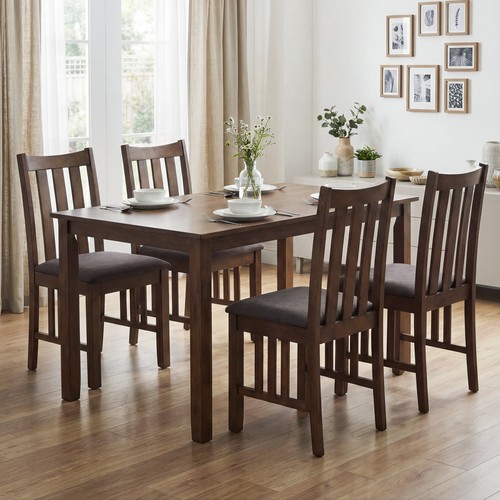 Rubber wood dining chairs - chairs, set