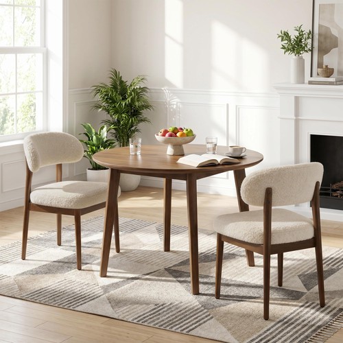 Wooden dining room - dining, set