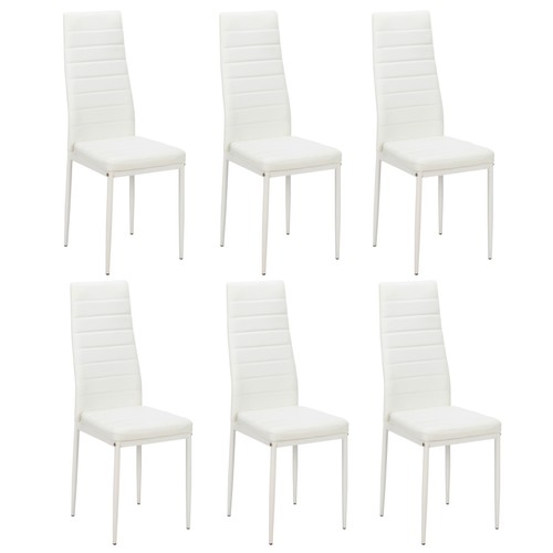Dining chairs set pu - chairs,
