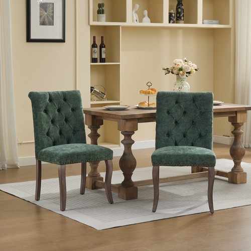 Chenille fabric dining - 2x,